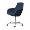 Fritz Hansen Little Giraffe™ Swivel Chair Fabric Christianshavn, Blue Uni