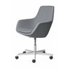 Fritz Hansen Lille Giraf Drejestol Stof Christianshavn, Light Grey Uni