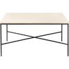 Fritz Hansen Mc320 Planner Square Coffee Table, Cream