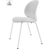 Fritz Hansen N02 Recycle Stol Monochrome 4-Benet, Råhvid