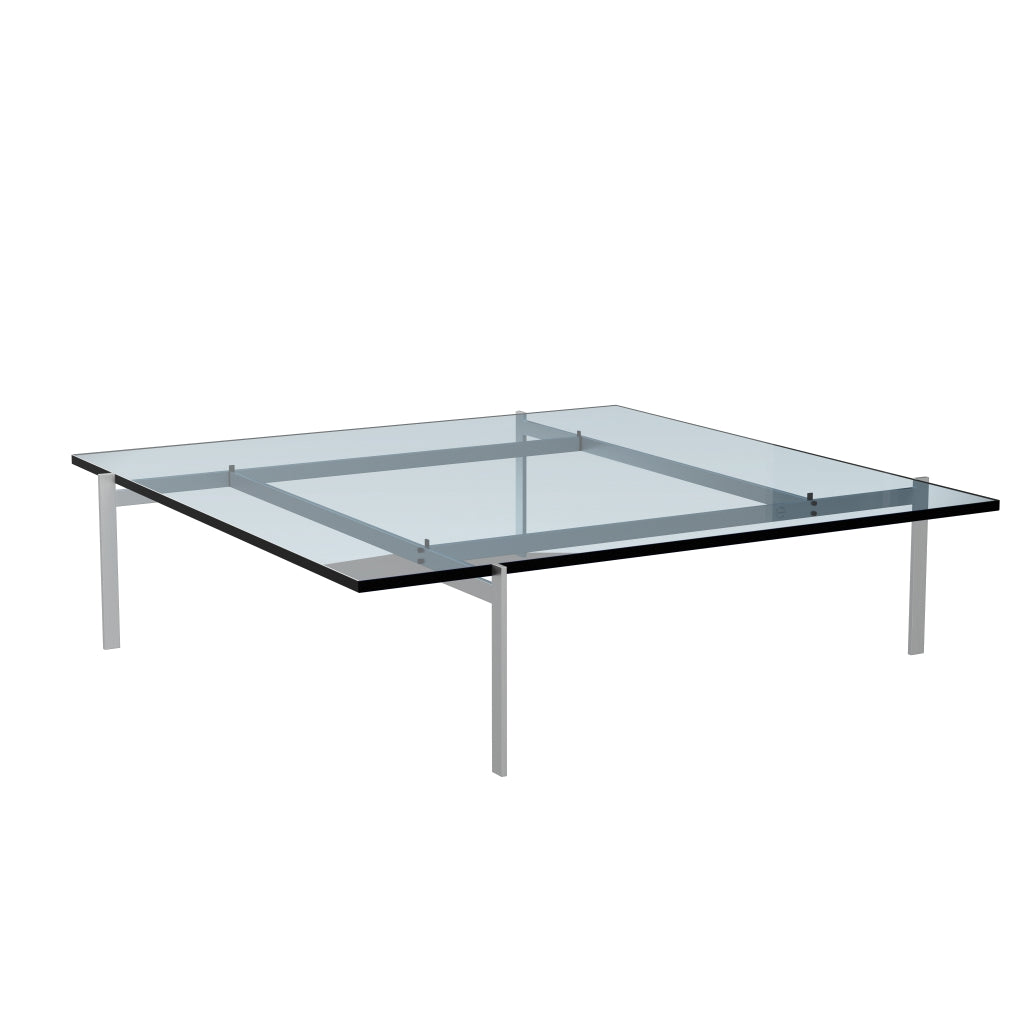 [product_category]-Fritz Hansen Pk61 A Coffee Table 120 Cm, Glass-Fritz Hansen-PK61A-Stahl-Glas-FRI-4