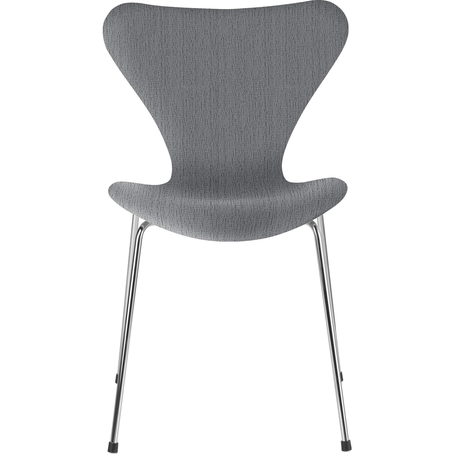 [product_category]-Fritz Hansen Series 7 Chair Full Upholstery Fabric Christianshavn, Light Grey-Fritz Hansen-3107-FulUph-Chris-1171-FRI-1