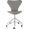 Fritz Hansen Series 7™ Swivel Chair Full Upholstery Fabric Christianshavn, Beige