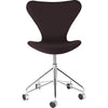 Fritz Hansen Series 7™ Swivel Chair Full Upholstery Fabric Christianshavn, Dark Red Uni