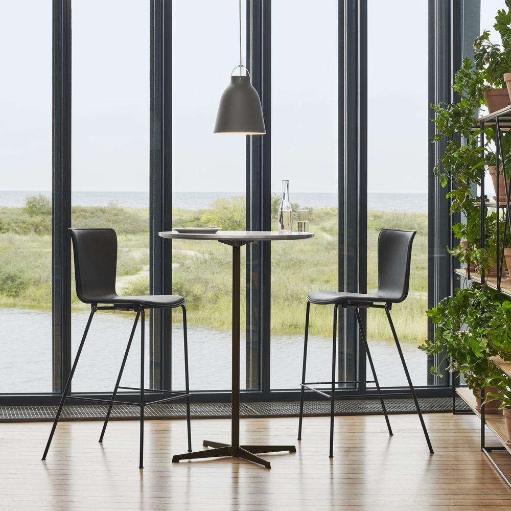 [product_category]-Fritz Hansen Super Circular Bar Table ø75, Brown Bronze/Ottawa Brown-Fritz Hansen-A902-Brown-Ottawa-FRI-5