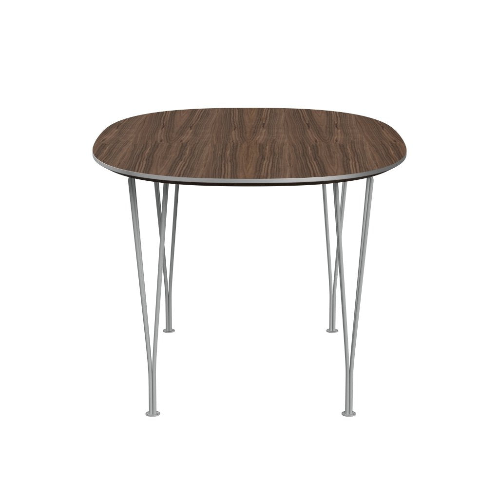 [product_category]-Fritz Hansen Superellipse Dining Table Nine Grey/Walnut Veneer, 135x90 Cm-Fritz Hansen-B611-WAL001-SPAL-DRNIGR-FRI-3