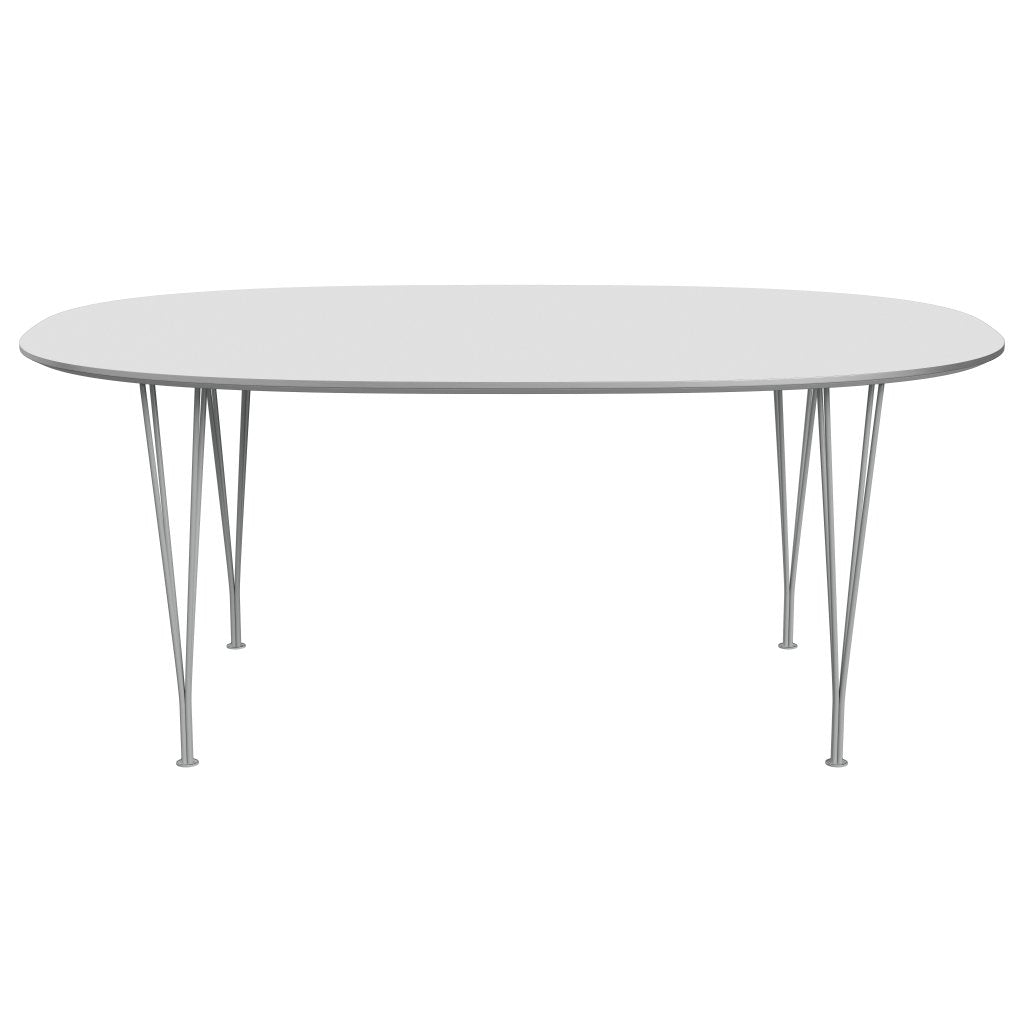 [product_category]-Fritz Hansen Superellipse Dining Table Nine Grey/White Fenix Laminates, 180x120 Cm-Fritz Hansen-B613-FXWHL-SPAL-DRNIGR-FRI-1