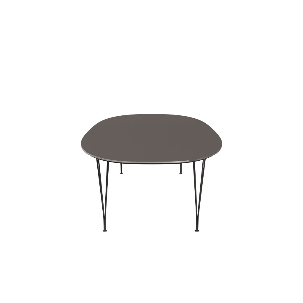 [product_category]-Fritz Hansen Superellipse Dining Table Warm Graphite/Grey Fenix Laminates, 300x130 Cm-Fritz Hansen-B617-FXGRL-SPAL-WARGRA-FRI-3