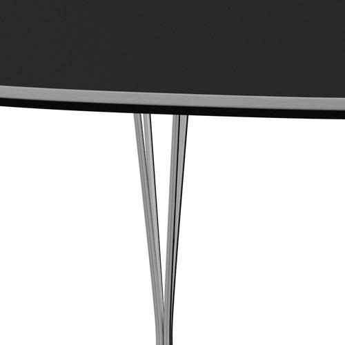 [product_category]-Fritz Hansen Superellipse Extendable Table Chrome/Black Fenix Laminates, 300x120 Cm-Fritz Hansen-B619-FXBLL-SPAL-CST-FRI-4