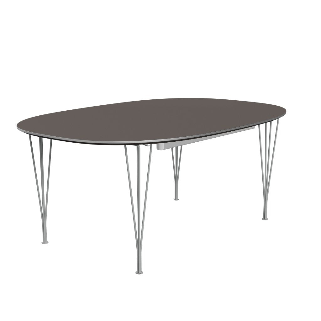 [product_category]-Fritz Hansen Superellipse Extending Table Nine Grey/Grey Fenix Laminates, 300x120 Cm-Fritz Hansen-B619-FXGRL-SPAL-DRNIGR-FRI-2