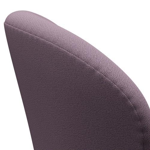 [product_category]-Fritz Hansen Swan Lounge Chair, Black Lacquered/Capture Violet/Brown-Fritz Hansen-3320-CP6202-BLLA-FRI-5