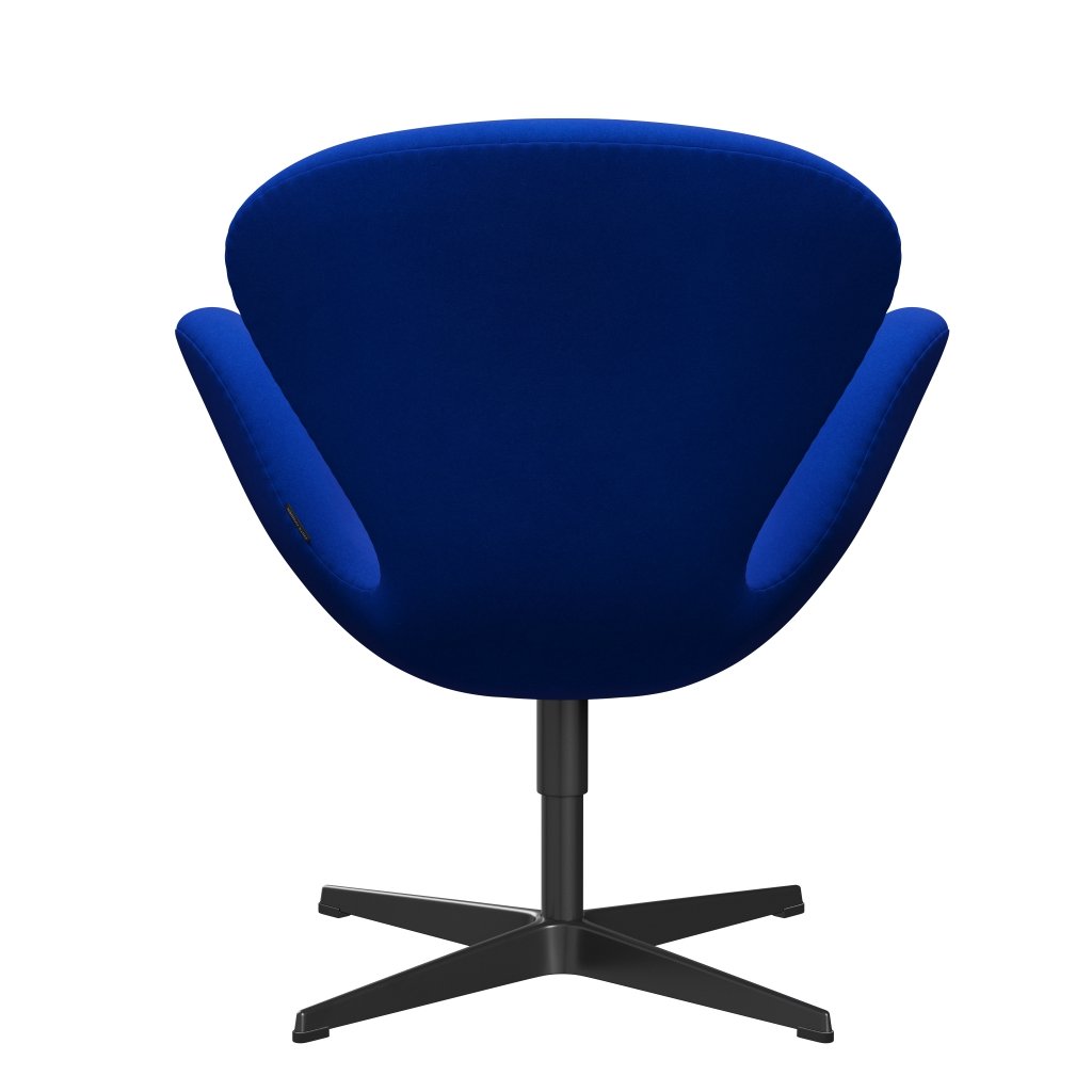 [product_category]-Fritz Hansen Swan Lounge Chair, Black Lacquered/Divina Blue-Fritz Hansen-3320-DIV756-BLLA-FRI-4