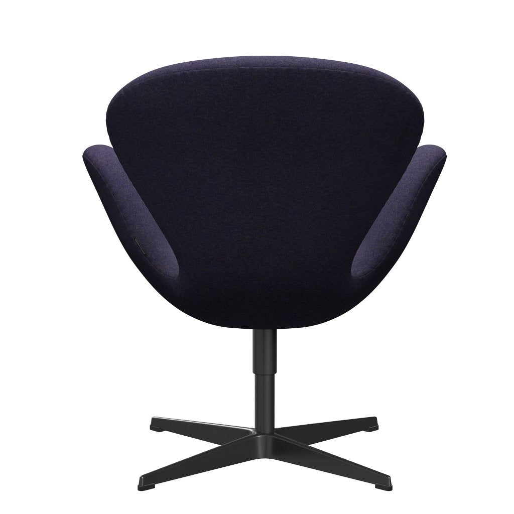 [product_category]-Fritz Hansen Swan Lounge Chair, Black Lacquered/Divina Md Dusty Blue-Fritz Hansen-3320-DMD753-BLLA-FRI-4