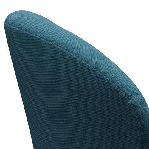 [product_category]-Fritz Hansen Swan Lounge Chair, Black Lacquered/Fame Blue Green-Fritz Hansen-3320-F67069-BLLA-FRI-5