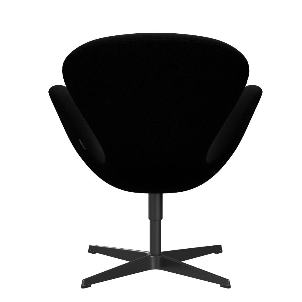 [product_category]-Fritz Hansen Swan Lounge Chair, Black Lacquered/Hallingdal Black-Fritz Hansen-3320-HAL190-BLLA-FRI-4