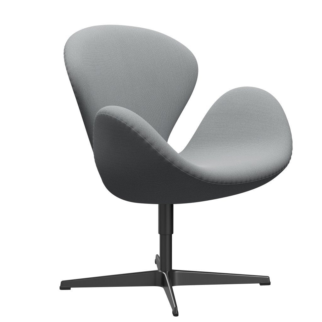 [product_category]-Fritz Hansen Swan Lounge Chair, Black Lacquered/Steelcut Trio Beige-Fritz Hansen-3320-STR113-BLLA-FRI-2