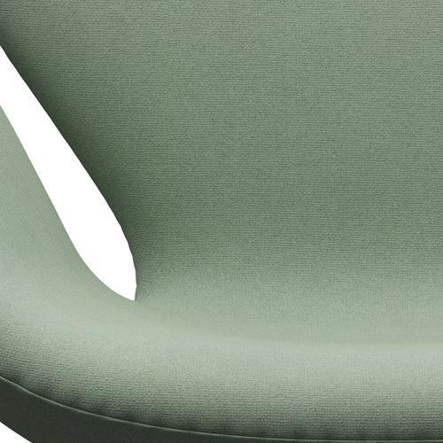 [product_category]-Fritz Hansen Swan Lounge Chair, Black Lacquered/Tonus Mint Green-Fritz Hansen-3320-TON914-BLLA-FRI-6