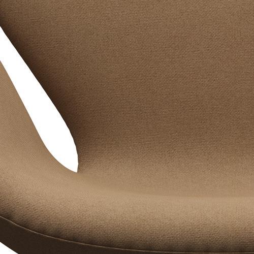 [product_category]-Fritz Hansen Swan Lounge Chair, Satin Brushed Aluminium/Tonus Camel-Fritz Hansen-3320-TON244-SPAL-FRI-6