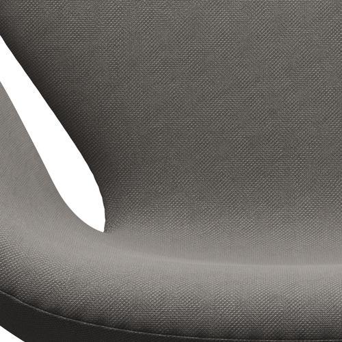 [product_category]-Fritz Hansen Swan Lounge Chair, Silver Grey/Steelcut Medium Grey-Fritz Hansen-3320-STI155-SGBASE-FRI-6