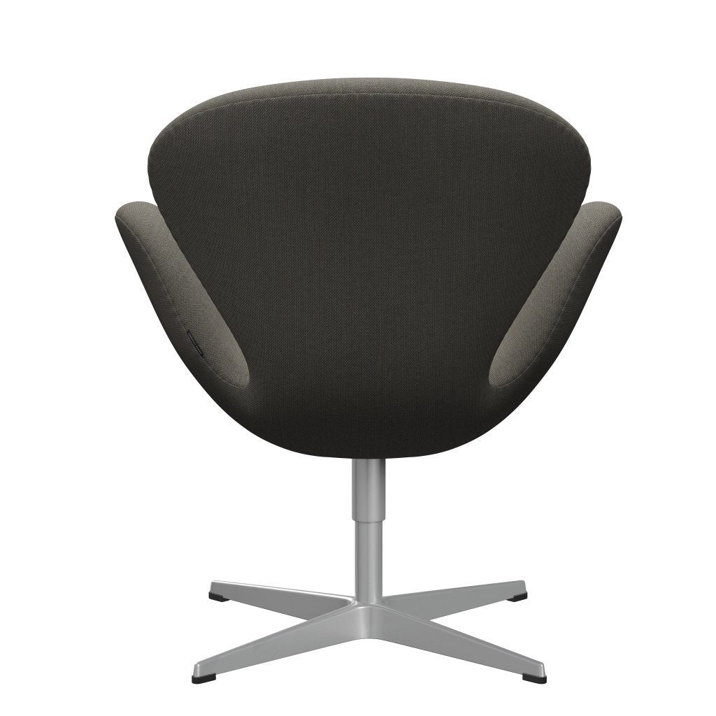 [product_category]-Fritz Hansen Swan Lounge Chair, Silver Grey/Steelcut Trio Light Brown-Fritz Hansen-3320-STR253-SGBASE-FRI-4