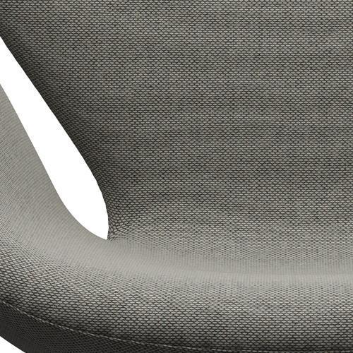 [product_category]-Fritz Hansen Swan Lounge Chair, Warm Graphite/Re Wool Grey White/Plain-Fritz Hansen-3320-REW128-WGBASE-FRI-6