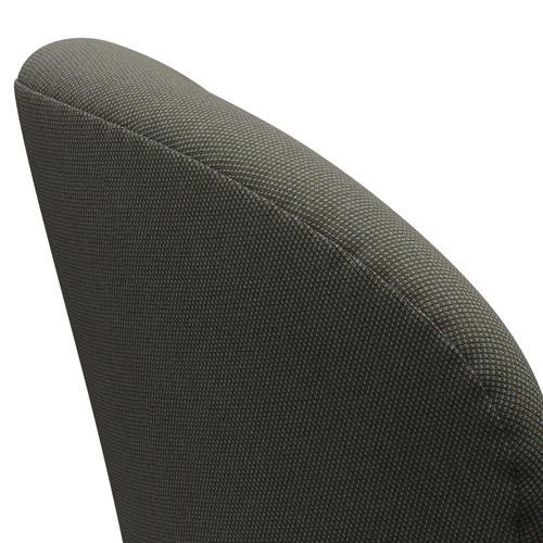 [product_category]-Fritz Hansen Swan Lounge Chair, Warm Graphite/Steelcut Trio Grey/Green-Fritz Hansen-3320-STR266-WGBASE-FRI-5