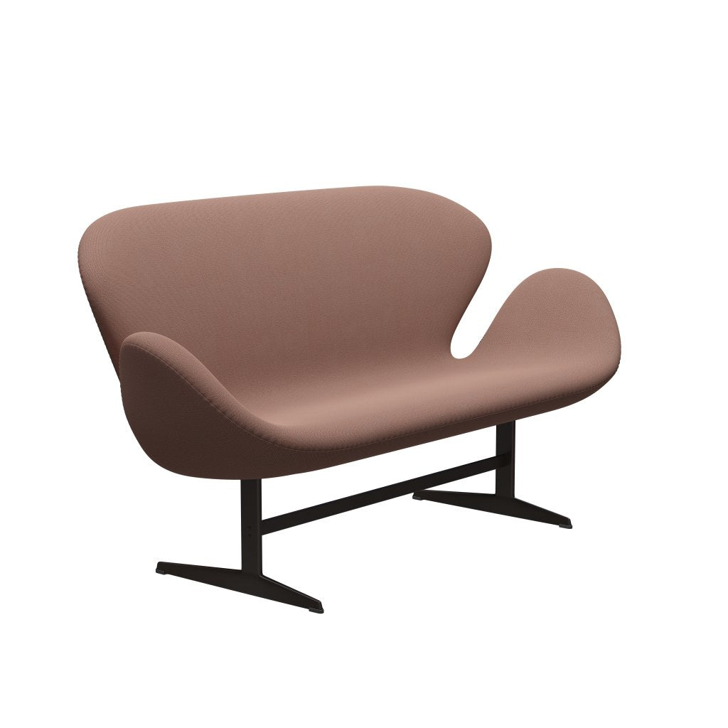 [product_category]-Fritz Hansen Swan Sofa 2 Seater, Brown Bronze/Capture Brick/Red-Fritz Hansen-3321-CP7201-BBBASE-FRI-2