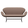 Fritz Hansen Swan™ Sofa 2 Seater, Brown Bronze/Capture Brown