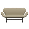 Fritz Hansen Swan™ Sofa 2 Seater, Brown Bronze/Capture Sand Colours