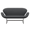 Fritz Hansen Swan™ Sofa 2 Seater, Brown Bronze/Christianshavn Grey Uni