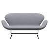 Fritz Hansen Swan™ Sofa 2 Seater, Brown Bronze/Christianshavn Light Grey Uni