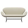 Fritz Hansen Swan™ Sofa 2 Seater, Brown Bronze/Diablo Oatmeal