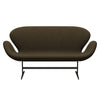 Fritz Hansen Swan™ Sofa 2 Seater, Brown Bronze/Divina Brown (984)