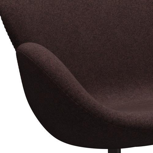 [product_category]-Fritz Hansen Swan Sofa 2 Seater, Brown Bronze/Divina Melange Dusty Violet-Fritz Hansen-3321-DIM677-BBBASE-FRI-7