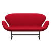 Fritz Hansen Swan™ Sofa 2 Seater, Brown Bronze/Divina Pink