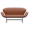 Fritz Hansen Swan™ Sofa 2 Seater, Brown Bronze/Essential Walnut