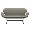 Fritz Hansen Swan™ Sofa 2 Seater, Brown Bronze/Fame Grey (61136)