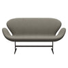 Fritz Hansen Swan™ Sofa 2 Seater, Brown Bronze/Hallingdal Beige