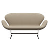 Fritz Hansen Swan™ Sofa 2 Seater, Brown Bronze/Steelcut Beige