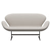 Fritz Hansen Svanesofa 2-Personers, Brown Bronze/Steelcut Off White