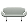 Fritz Hansen Swan™ Sofa 2 Seater, Brown Bronze/Sunniva Mint Green