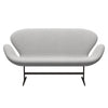 Fritz Hansen Swan™ Sofa 2 Seater, Brown Bronze/Sunniva Natural/Light Grey