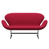 Fritz Hansen Swan™ Sofa 2 Seater, Brown Bronze/Tonus Cherry