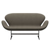 Fritz Hansen Swan™ Sofa 2 Seater, Brown Bronze/Tonus Dusty Brown