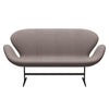 Fritz Hansen Swan™ Sofa 2 Seater, Brown Bronze/Tonus Dusty Sand