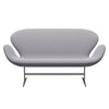 Fritz Hansen Swan™ Sofa 2 Seater, Silver Grey/Capture Light Grey