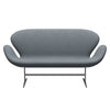 Fritz Hansen Swan™ Sofa 2 Seater, Silver Grey/Divina Light Grey