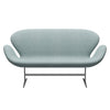 Fritz Hansen Swan™ Sofa 2 Seater, Silver Grey/Divina Md Mint