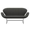 Fritz Hansen Swan™ Sofa 2 Seater, Silver Grey/Fame Brown (61060)