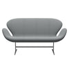 Fritz Hansen Swan™ Sofa 2 Seater, Silver Grey/Steelcut Trio Grey